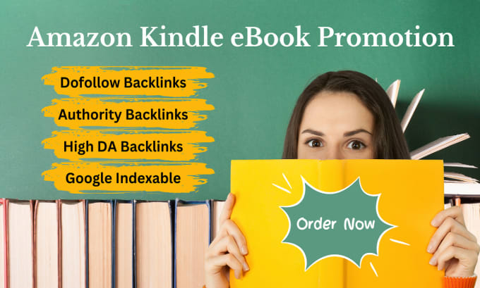 Gig Preview - Amazon kindle book promotion and book marketing