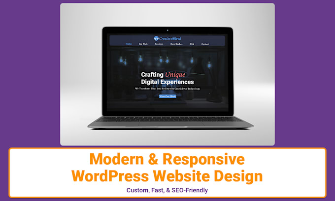 Bestseller - build modern and responsive wordpress website design