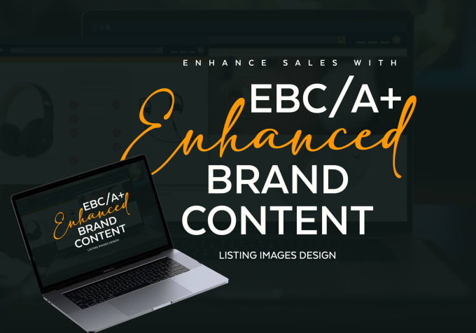 Gig Preview - Amazon ebc enhanced brand content a plus