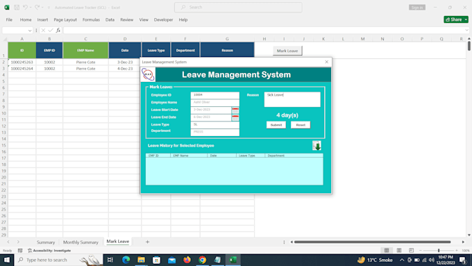 Gig Preview - Create automated excel schedule or roster create automated google sheet schedule