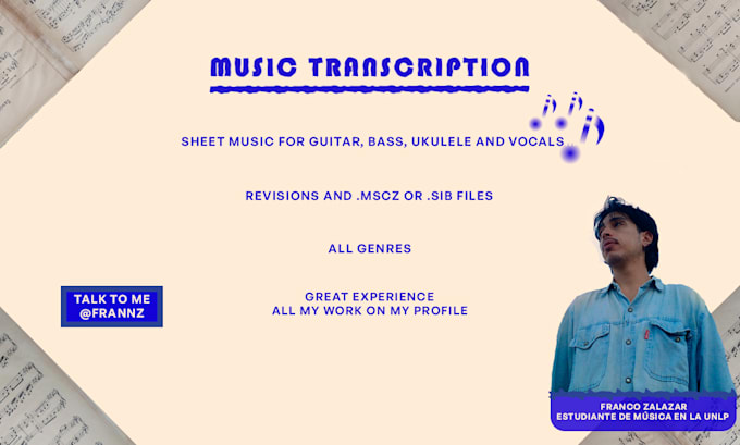 Bestseller - music transcription for you