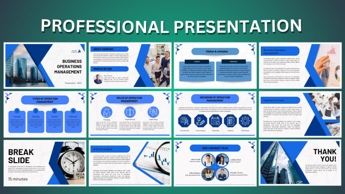 Gig Preview - Design powerpoint presentation templates