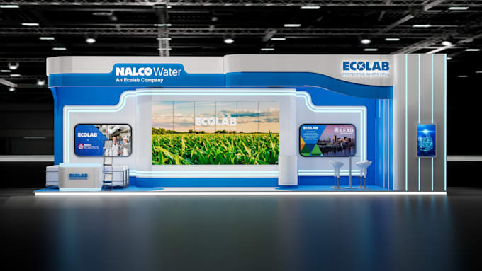 Bestseller - design captivating 3d booth exhibition and stalls