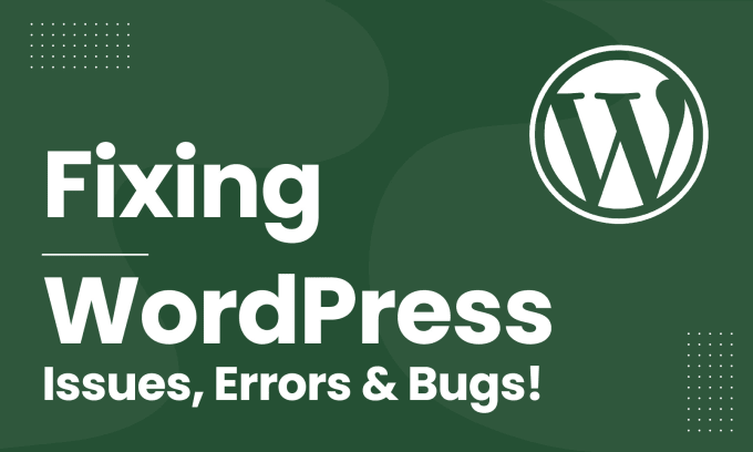 Gig Preview - Fix wordpress issues errors and bugs quickly