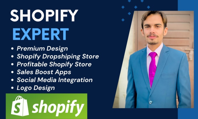 Gig Preview - Be shopify expert and shopify developer, shopify website design