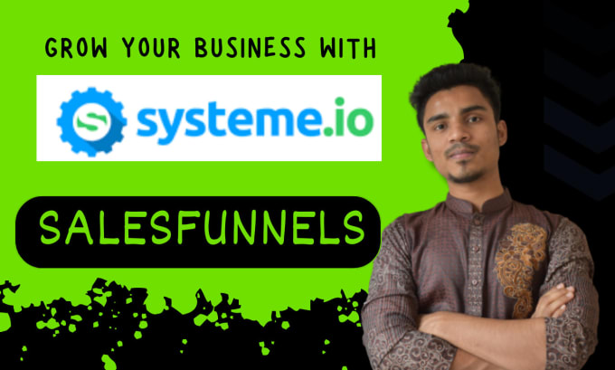 Gig Preview - Create and migrate systeme io sales funnels