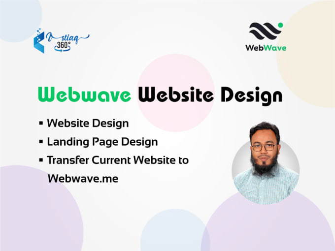 Gig Preview - Webwave website design or redesign