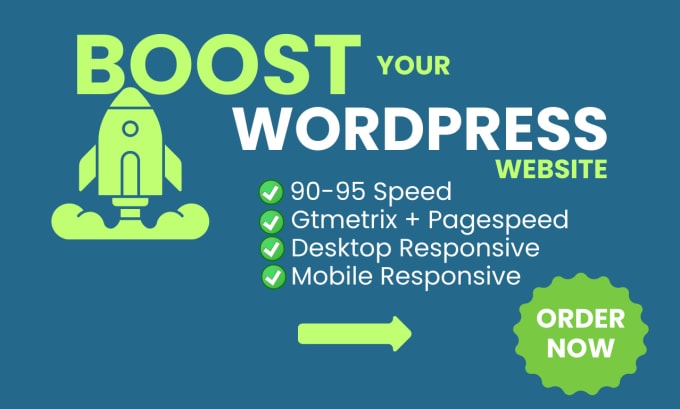 Gig Preview - Speed optimization wordpress website for google pagespeed insights