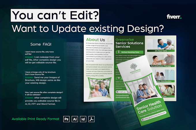 Gig Preview - Edit, update or redesign brochure, catalog