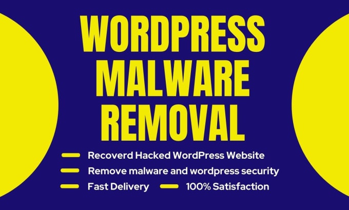 Gig Preview - Fix wordpress malware removal, hacked wordpress security, remove malware