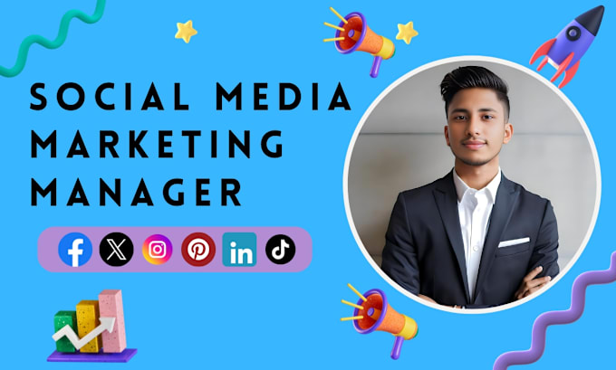 Gig Preview - Be your best social media marketing manager and content creator