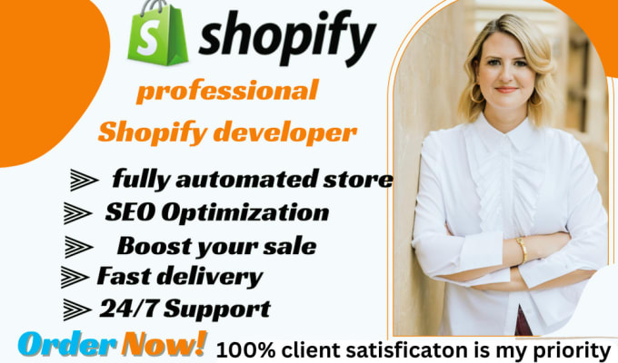 Bestseller - be a shopify store developer expert and store customization