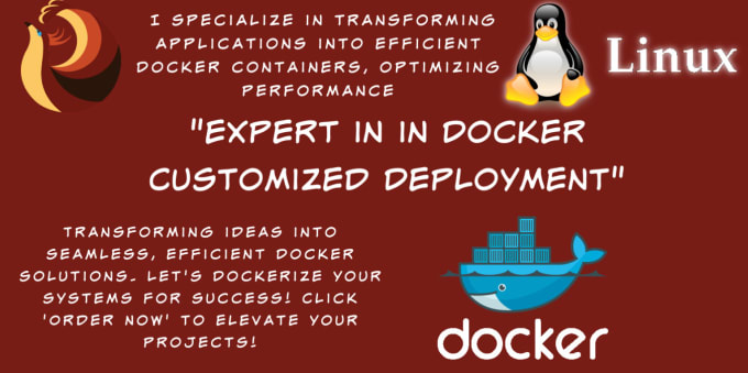 Gig Preview - Dockerize your systems with customized deployment