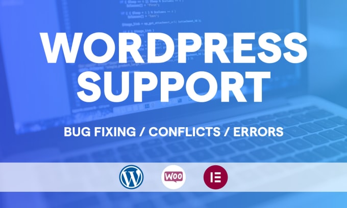 Gig Preview - Fix wordpress website bugs, issues, problems or errors