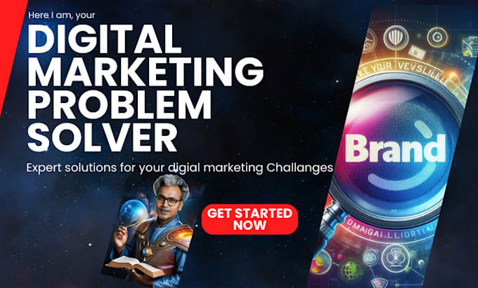 Gig Preview - Do digital marketing problem solving for you