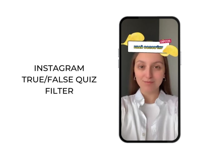 Gig Preview - Do an instagram quiz filter for you in spark ar