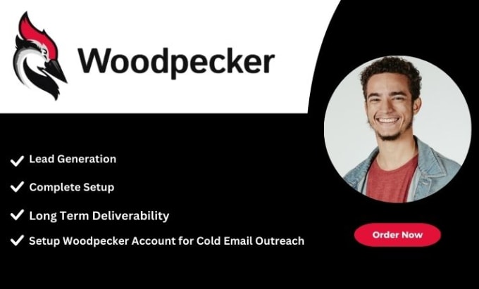 Gig Preview - Setup and boost your cold email outreach with woodpecker