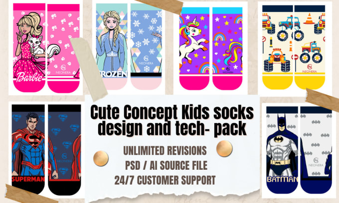 Gig Preview - Do kids unique sock designs