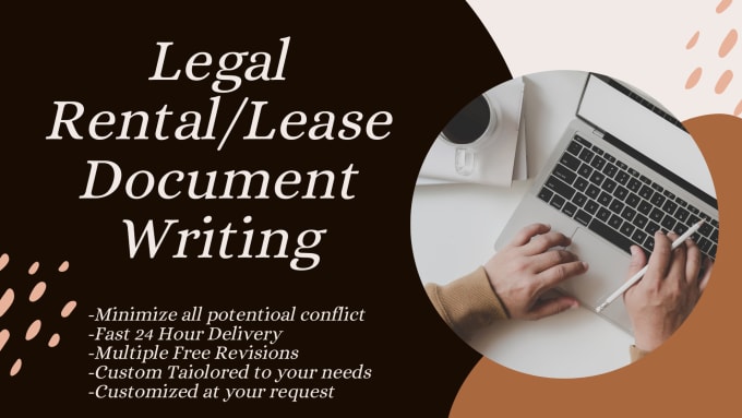 Gig Preview - Write residential and commercial lease, rental agreement