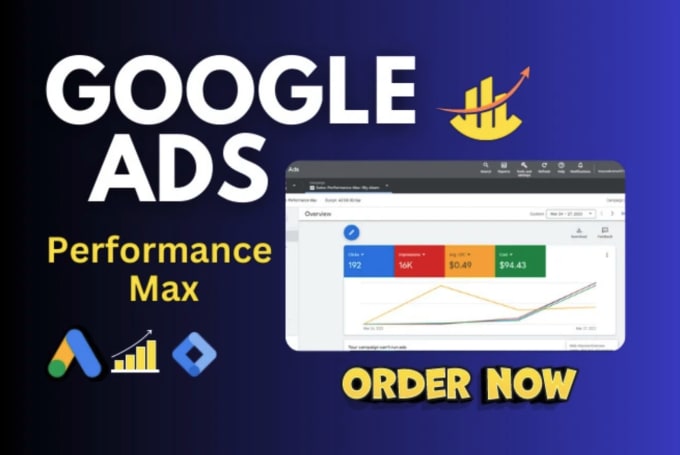 Gig Preview - Setup, manage google ads adwords, PPC campaigns, search ads for faster result