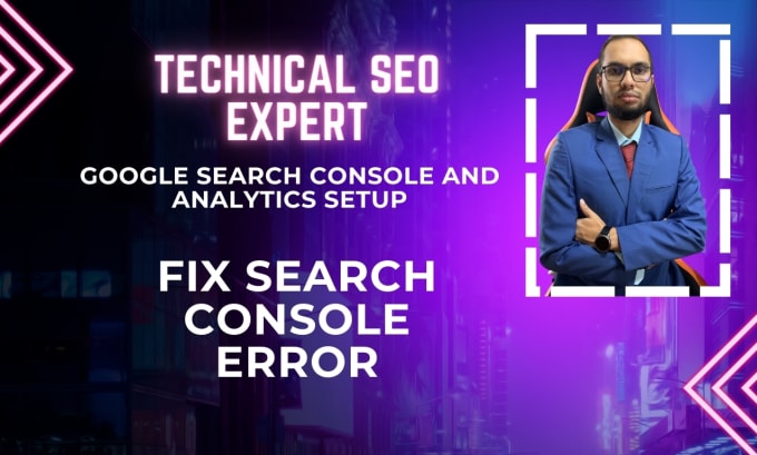 Gig Preview - Do technical SEO, fix search console error for wordpress