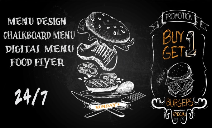 Gig Preview - Do awesome editable menu design, restaurant menu, digital food menu