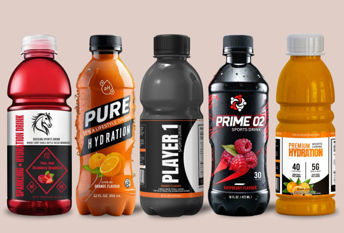 Gig Preview - Do drinks, sports drink, water, juice, beverage, bottle, energy drink labels