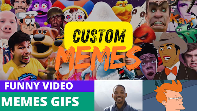 Gig Preview - Create funny viral memes social media posts and meme videos