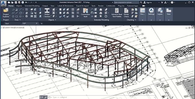 Bestseller - do structural steel detailing and concrete structure design