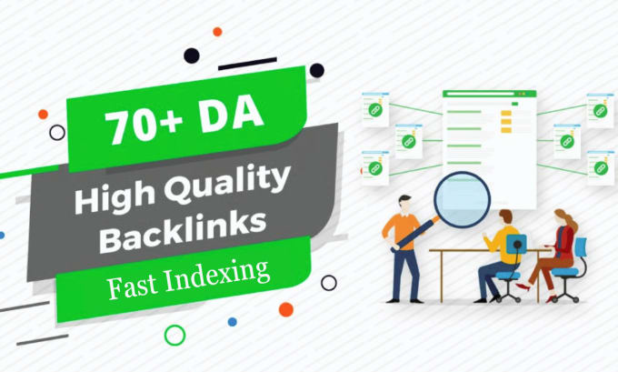 Gig Preview - Do high da backlinks white hat manual do follow link building off page SEO