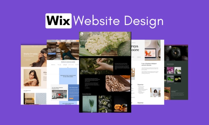 Gig Preview - Design wix website design and redesign wix website