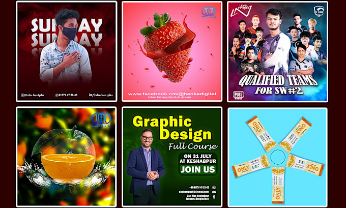 Gig Preview - Design flyers, poster or product retouch and manipulation,