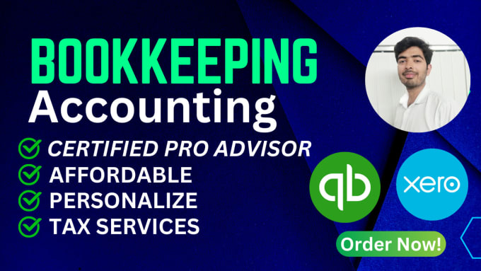 Gig Preview - Do bookkeeping using quickbooks online, xero, excel and wave