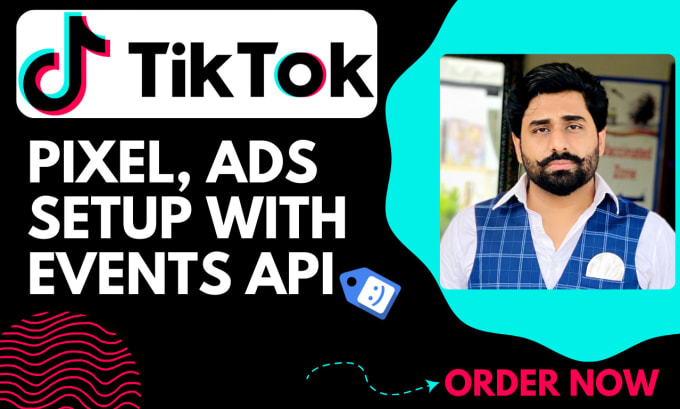 Gig Preview - Setup tiktok pixel, events API, ads for shopify, wordpress via GTM