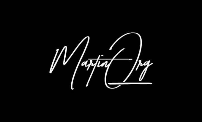 Gig Preview - Design luxury calligraphy handwritten signature logo