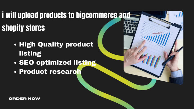 Gig Preview - Add products to your shopify wix woocommerc bigcommerce etsy store