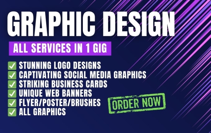 Gig Preview - Create graphic design of any kind you need