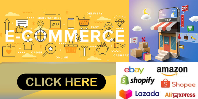 Gig Preview - Devlop ecommerce store, shopify store free android app