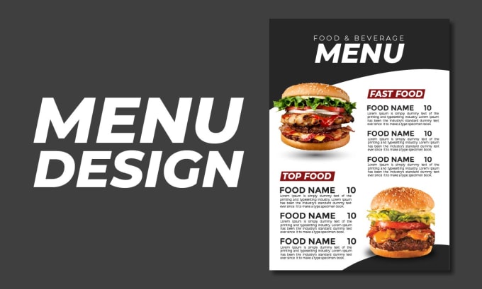 Bestseller - create price list or food menu design for restaurant