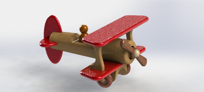 Gig Preview - Design creative toys using solidworks