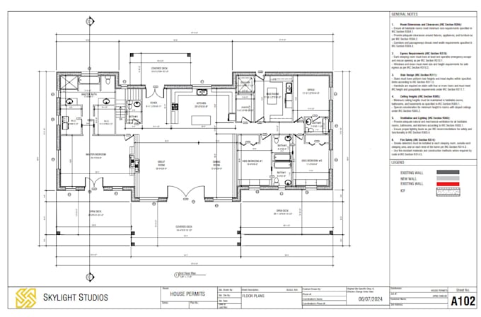 Gig Preview - Do permit drawings for new houses, adus, decks, porches, and garage additions