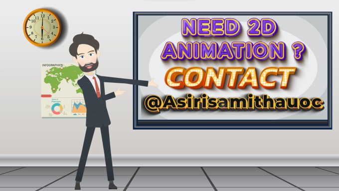 Bestseller - make 2d cartoon animation in your preferred style