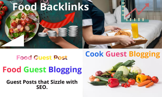 Bestseller - publish food backlinks guest posts on cook blogging sites