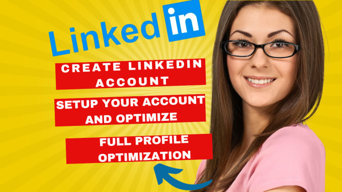 Gig Preview - Create professional linkedin accounts and profile