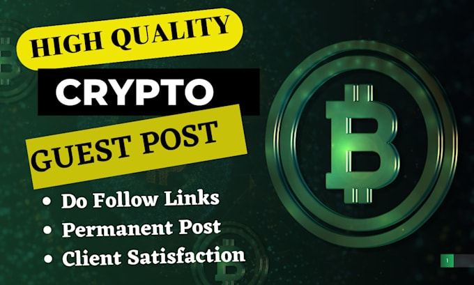 Gig Preview - Do crypto press release or crypto guest post on quality crypto websites