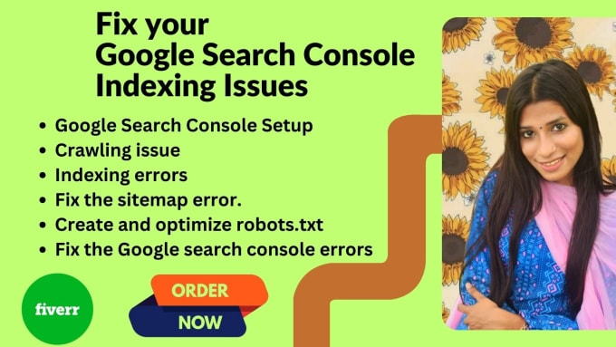 Gig Preview - Fix index coverage errors in google search console