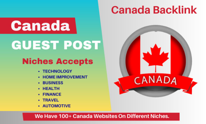 Gig Preview - Publish canada guest post on high da canada blog with dofollow backlink