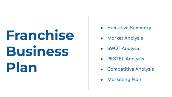 Gig Preview - Write franchise business plan