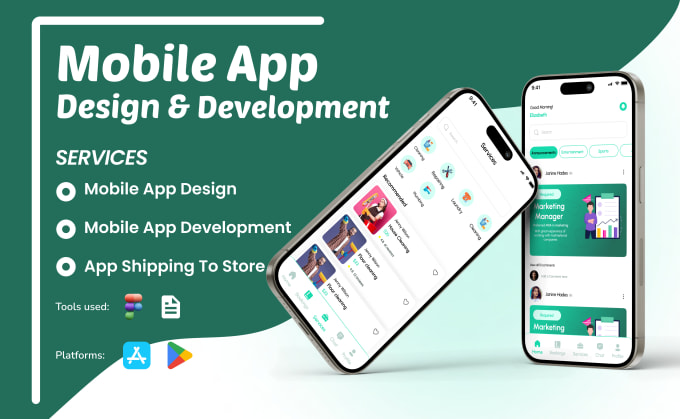 Gig Preview - Design android mobile app, ios mobile app and mobile app development