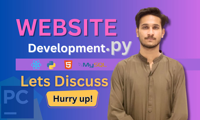 Gig Preview - Develop a website or CRM as a CRM developer, python developer, backend developer